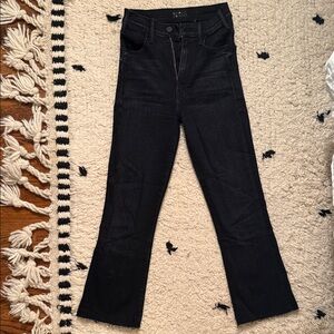 Mother Denim hustler ankle fray, 24 NWOT
Color: encounters at night